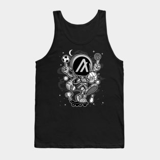 Astronaut Skate Algorand ALGO Coin To The Moon Crypto Token Cryptocurrency Blockchain Wallet Birthday Gift For Men Women Kids Tank Top